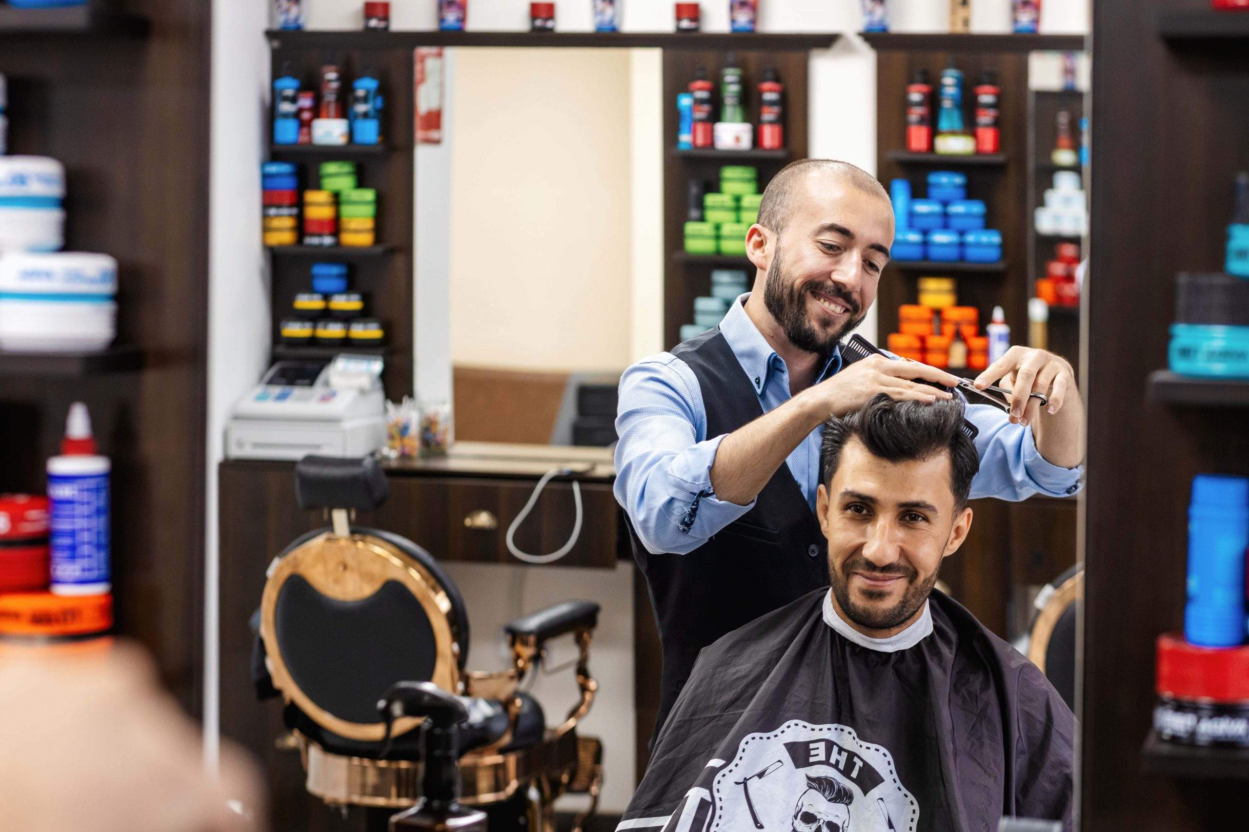 Hair Cut At Honley Barbers