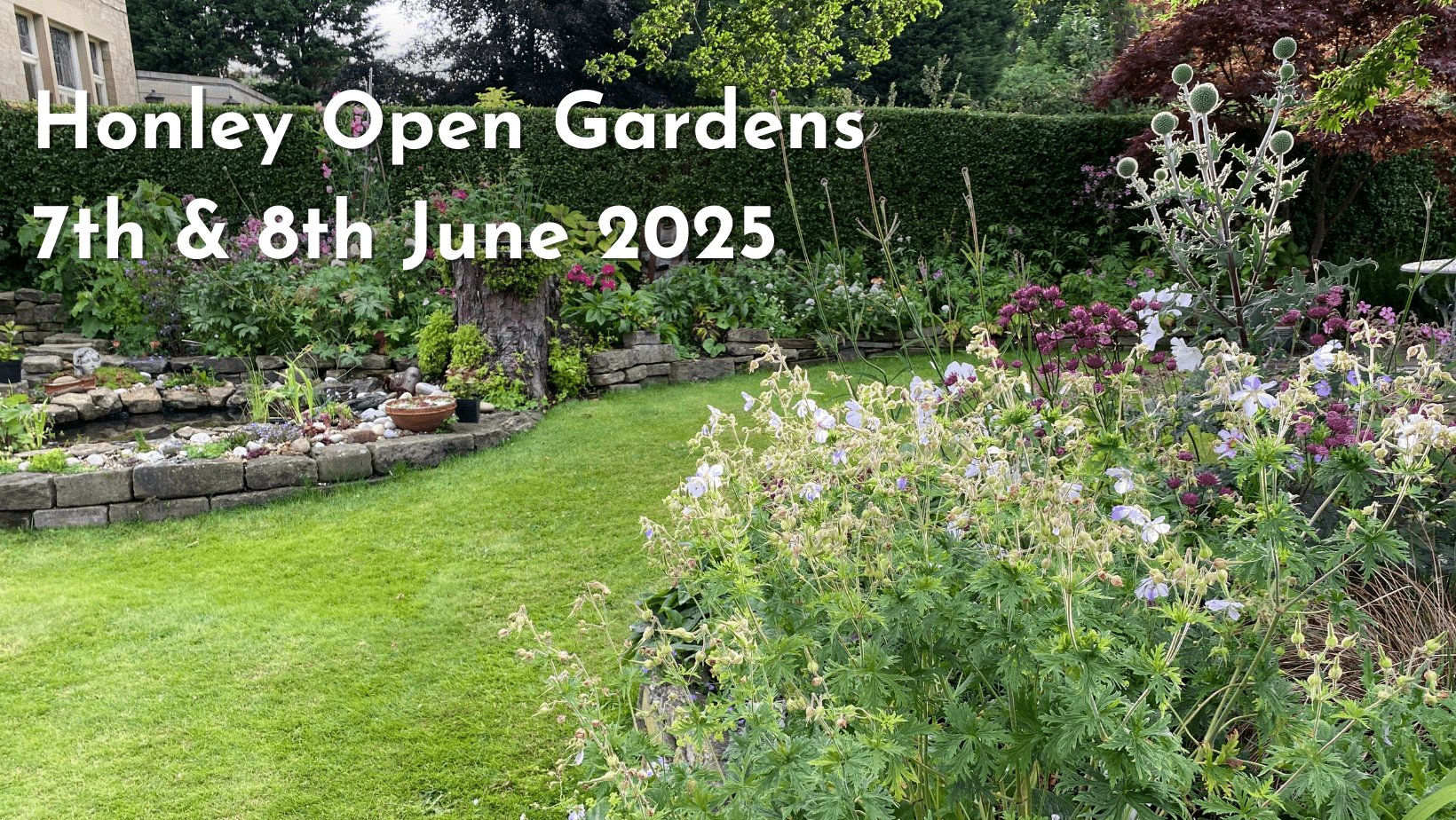 Honley Honley Open Gardens - Honley Village